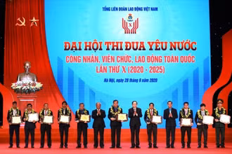 10 cá nhân tiêu biểu được tôn vinh tại Đại hội.
