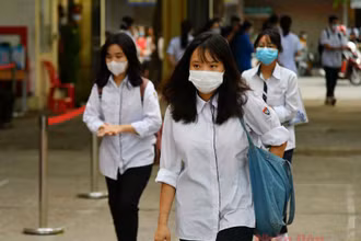 Thí sinh Kỳ thi tốt nghiệp THPT 2020 (Ảnh: THỦY NGUYÊN)