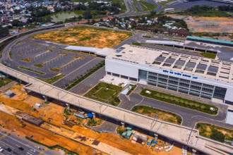 Bến xe Miền Đông mới (quận 9) đã thi công hoàn tất các hạng mục quan trọng.