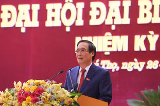 Bí thư Tỉnh ủy Phú Thọ Bùi Minh Châu.