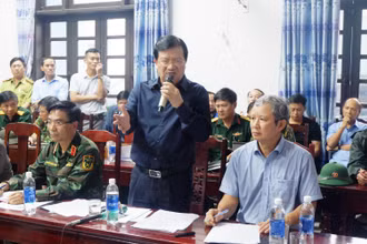 Phó Thủ tướng Trịnh Đình Dũng chỉ đạo công tác cứu hộ, cứu nạn ở Thủy điện Rào Trăng 3 và Trạm kiểm lâm số 7.