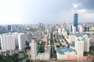 Một góc Thủ đô Hà Nội hôm nay. (ẢNH: DUY LINH)