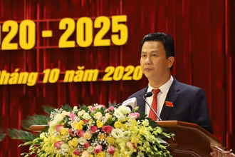 Bí thư Tỉnh ủy Hà Giang Đặng Quốc Khánh.