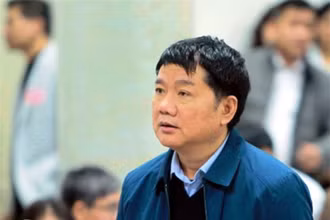 Bị can Đinh La Thăng.