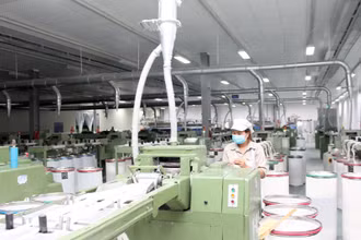 Doanh nghiệp đẩy mạnh sản xuất kinh doanh để nắm bắt cơ hội từ thị trường.