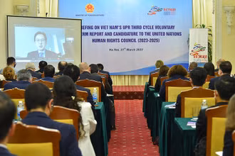 Quang cảnh sự kiện. (Ảnh: Bộ Ngoại giao)