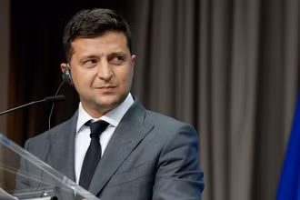 Tổng thống Ukraine Volodymyr Zelensky. (Ảnh: Reuters)