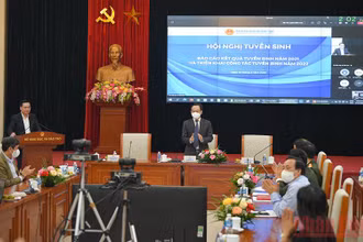 Hội nghị tuyển sinh năm 2022.