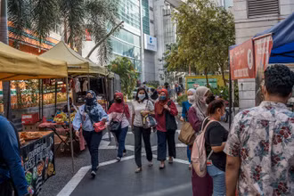 Một góc phố tại thủ đô Kuala Lumpur của Malaysia. (malaymail.com)