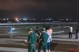 Khu vực các nạn nhân xuống tắm và không may bị nước cuốn trôi. (Ảnh: ANH ĐÀO)