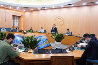Quang cảnh hội nghị ngày 17/3.