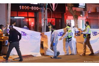 Hiện trường vụ xả súng. (Nguồn: AFP)