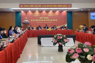 Hội nghị sơ kết 7 năm thực hiện Quy chế phối hợp công tác.