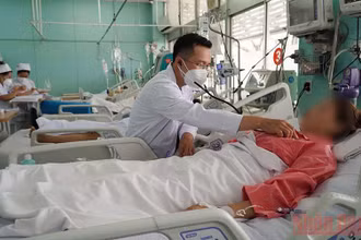 Bệnh nhân P đã được xuất viện vào ngày 5/5. (Ảnh Bệnh viện cung cấp)
