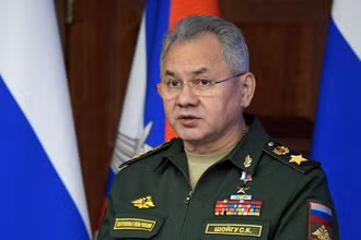Bộ trưởng Quốc phòng Nga Sergei Shoigu. (Anhr: Reuters)