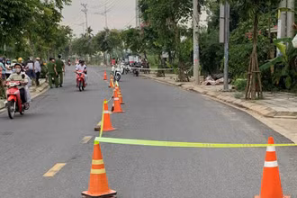 Khu vực xảy ra vụ tai nạn làm 2 người nước ngoài tử vong.