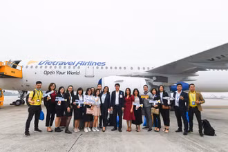 Vietravel Airlines cất cánh chuyến bay đầu tiên