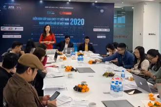 Họp báo trước thềm Diễn đàn Cấp cao CNTT-TT Việt Nam - Ngày Chuyển đổi số Việt Nam 2020 chiều 8-12.