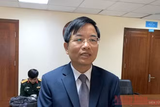 Ông Nguyễn Mạnh Thắng, Phó Tổng Cục trưởng Đường bộ Việt Nam. (Ảnh: BÔNG MAI)