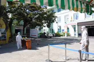 Trung tâm Y tế quận Liên Chiểu, nơi đang tạm đình chỉ công tác hai nữ điều dưỡng. (Ảnh minh họa)