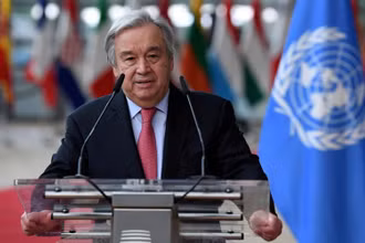 Tổng Thư ký Liên hợp quốc Antonio Guterres. (Ảnh: Reuters)