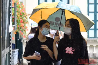 Thí sinh Kỳ thi tốt nghiệp THPT 2021. Ảnh: THUỶ NGUYÊN