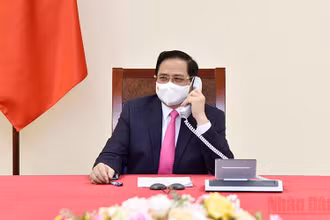 Thủ tướng Phạm Minh Chính. (Ảnh: TRẦN HẢI)