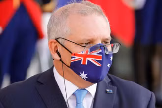 Thủ tướng Australia Scott Morrison. (Ảnh: Reuters)