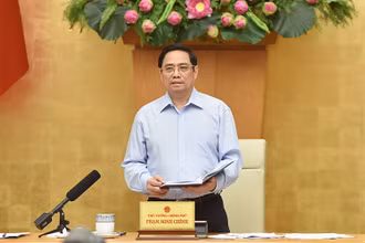 Thủ tướng Chính phủ Phạm Minh Chính. (Ảnh: TRẦN HẢI)
