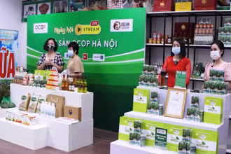 Phiên bán hàng trực tuyến sản phẩm OCOP. 