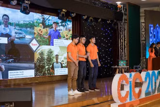 Các thí sinh tham gia cuộc thi "Ý tưởng khởi nghiệp - CiC 2020".