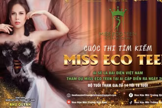 Tìm kiếm gương mặt đại diện Việt Nam tham dự cuộc thi "Miss Eco Teen International"