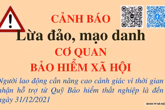 Xuất hiện tin nhắn mạo danh cơ quan bảo hiểm xã hội để nhận hỗ trợ từ Quỹ Bảo hiểm thất nghiệp
