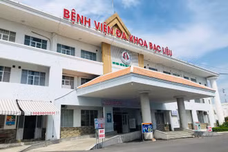 Bệnh viện đa khoa Bạc Liêu tạm dừng khám bệnh từ ngày 27/10. (Ảnh: Trọng Duy)