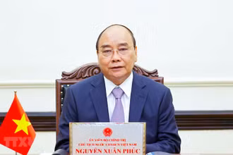 Chủ tịch nước Nguyễn Xuân Phúc. (Ảnh: Thống Nhất/TTXVN)