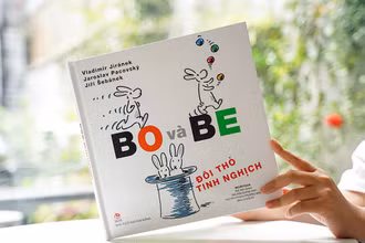 Cuốn "Bo và Be, đôi thỏ tinh nghịch".