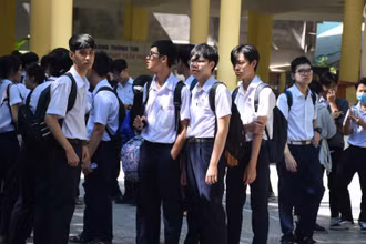 Học sinh Đà Nẵng dự thi Kỳ thi tuyển sinh lớp 10 năm học 2020-2021.
