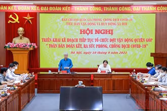 Quang cảnh cuộc họp. Ảnh: Diệp Vinh