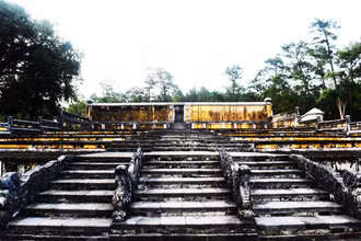 Quần thể di tích lăng vua Gia Long. (Ảnh: thuathienhue.gov.vn)