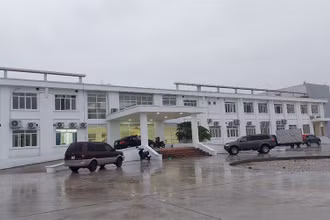 Bệnh viện Dã chiến số 1 tỉnh Hà Nam tại phường Lam Hạ.