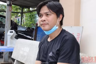 Đối tượng Nguyễn Văn Kiếm bị bắt giữ.