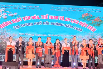 Khai mạc “Những ngày văn hóa, thể thao và du lịch tỉnh Điện Biên tại thành phố Hải Phòng”.