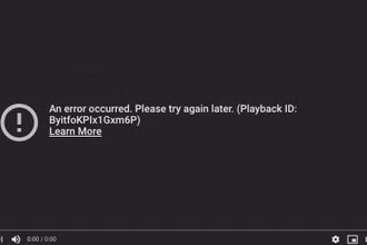 Thông báo lỗi của YouTube. Ảnh: Theverge.