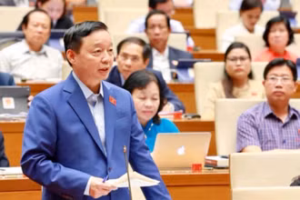 Bộ trưởng Tài nguyên và Môi trường Trần Hồng Hà.