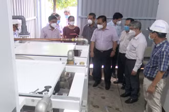 Cơ sở vật chất phục vụ cho công tác chữa trị tại trung tâm đã được khởi động.