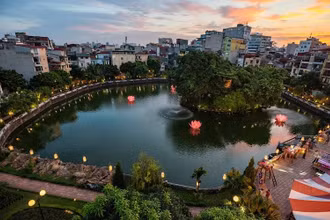 Hồ Văn trong quần thể di tích Văn Miếu – Quốc Tử Giám chuẩn bị được tôn tạo, khôi phục giá trị.