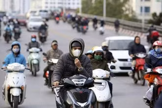 Khu vực Hà Nội có mưa vài nơi, trời rét với nhiệt độ thấp nhất 14-17 độ C. (Ảnh minh họa)