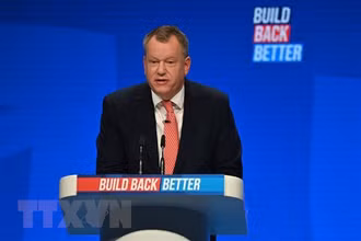 Bộ trưởng phụ trách Brexit của Anh David Frost. (Ảnh: AFP/TTXVN)