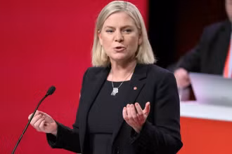 Bà Magdalena Andersson. (Ảnh: REUTERS)