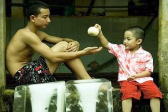 Một cảnh trong phim "Bi, đừng sợ!" của đạo diễn Phan Đăng Di.